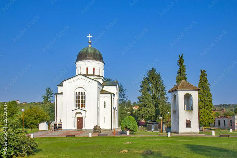 Bela crkva - White church near Krupanj in Serbia