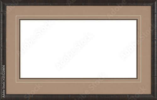 Picture frame isolated on white