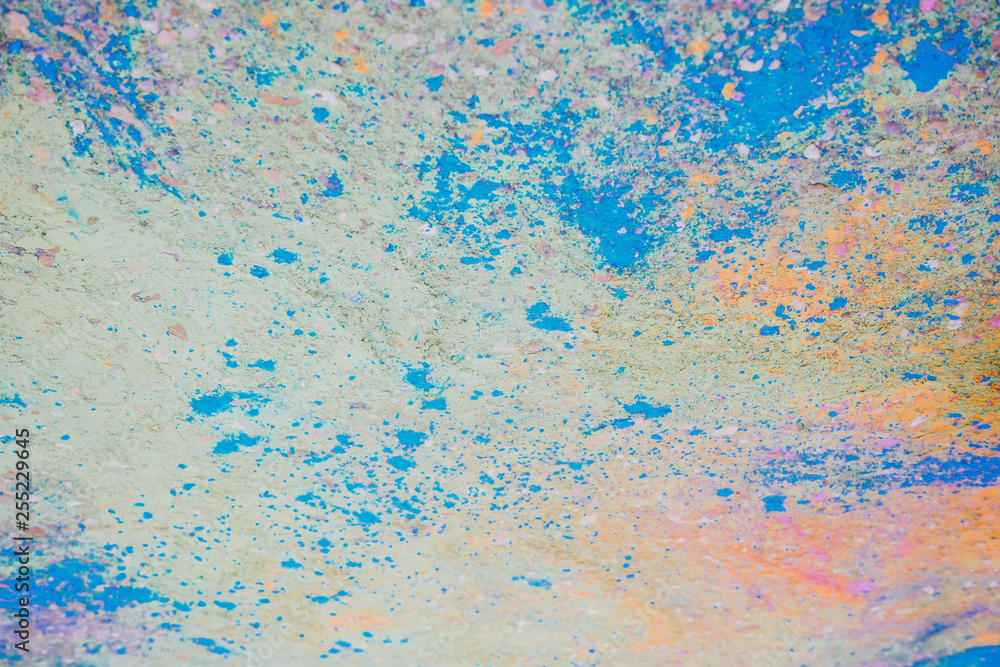 Abstract image with color dust
