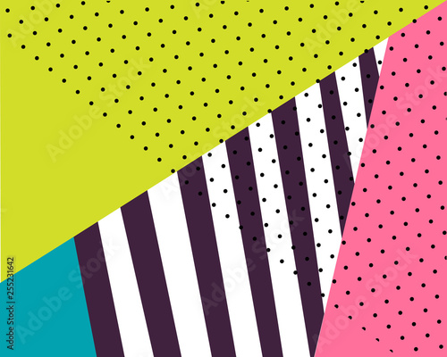 The art of fashion. Textile design. Graphic modern pattern.