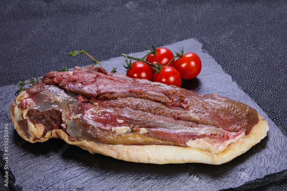 Raw duck breast Raw duck breast
