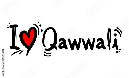 Qawwali music style love photo