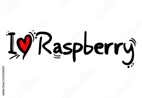 I love Raspberry