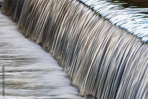 Close up of flowing water