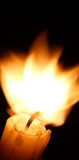 wax candle flame