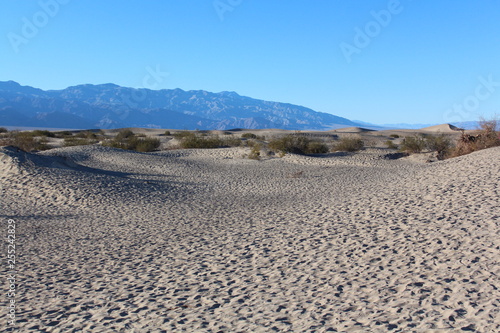 hiking in the desert