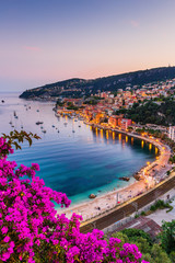 Fotobehang Nice Kustplaatsje Villefranche-sur-Mer aan Côte d'Azur  © SCStock