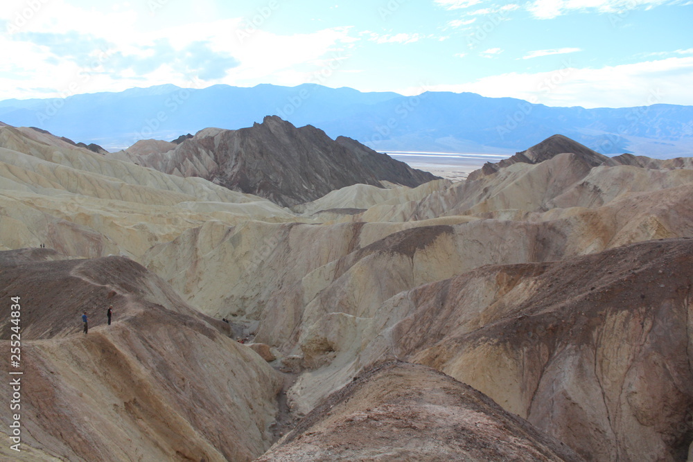 Fototapeta premium hiking in the desert