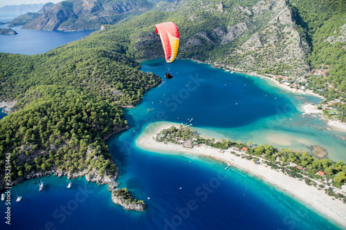 Paragliding at Ölüdeniz photo