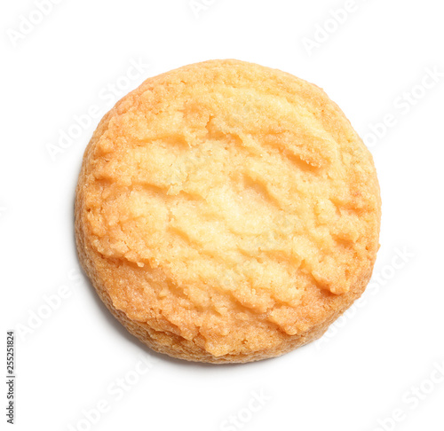 Tasty Danish butter cookie isolated on white, top view фототапет