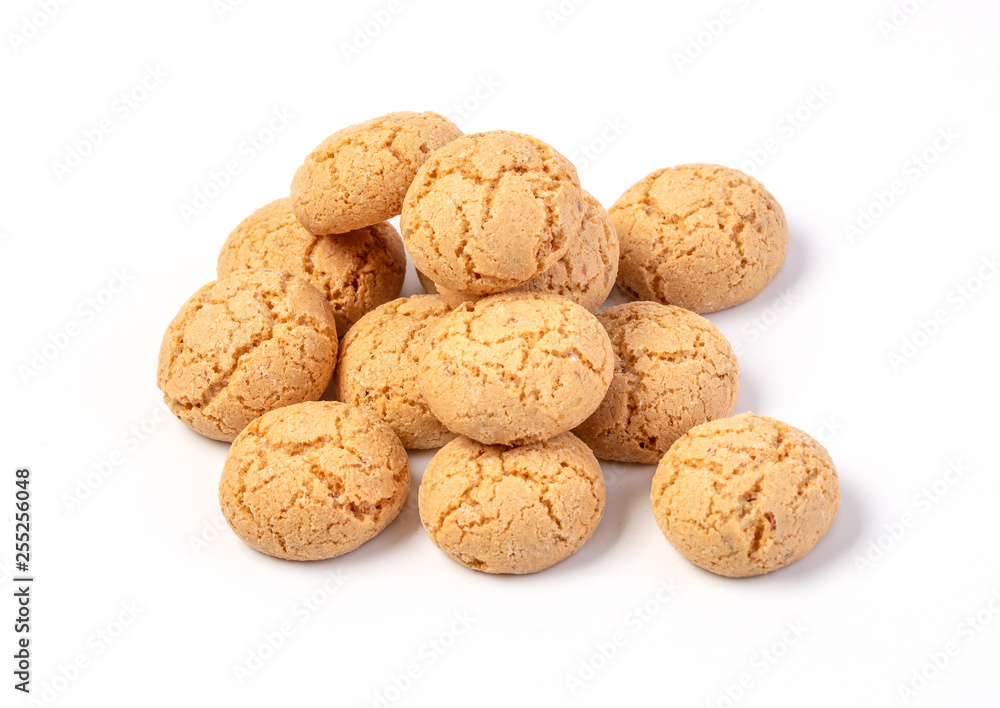 Amaretti cookies traditional Italian biscuits Amaretti cookies traditional Italian biscuits