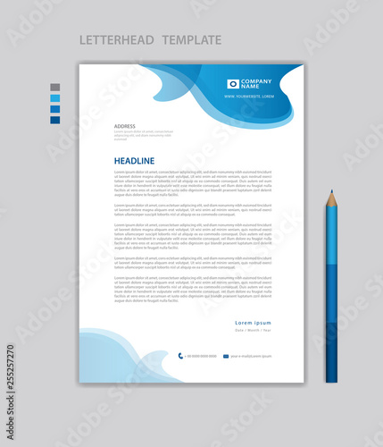 letterhead template vector-11