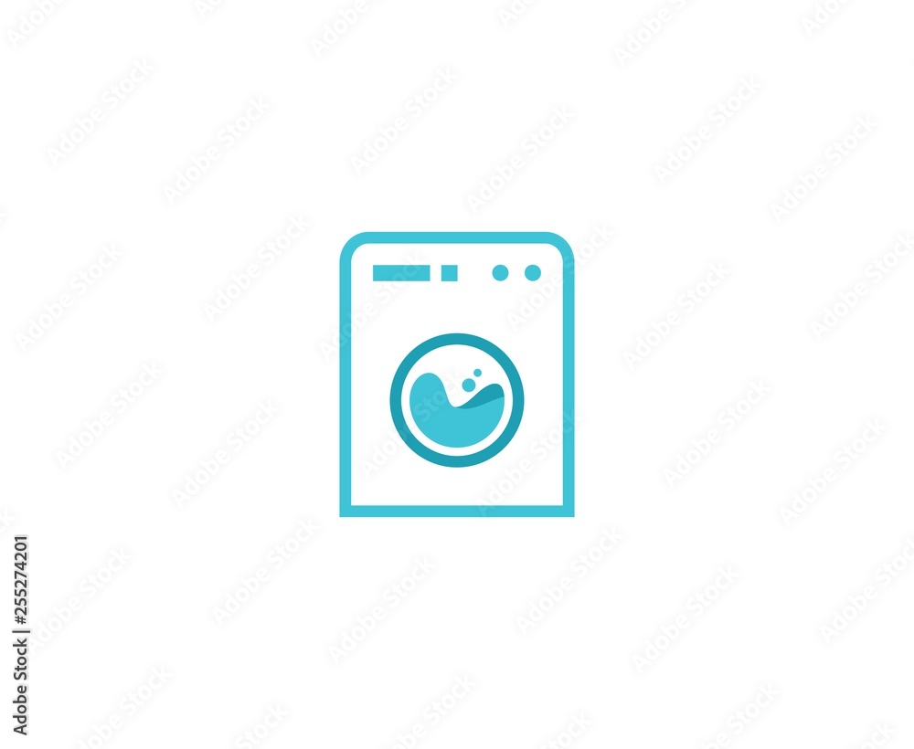 Washing machine logo Washing machine logo
