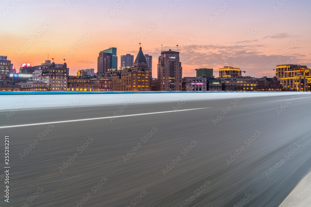 Urban Road, Highway and Construction Skyline..