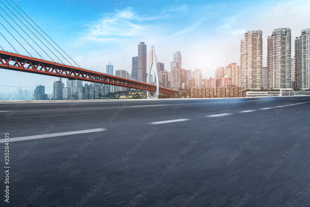 Urban Road, Highway and Construction Skyline Urban Road, Highway and Construction Skyline