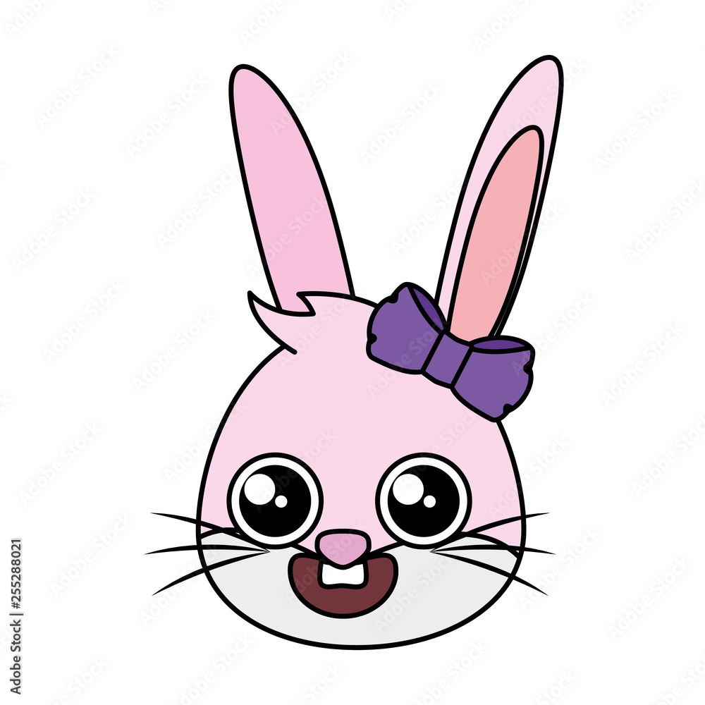 Obraz premium beautiful rabbit female easter character