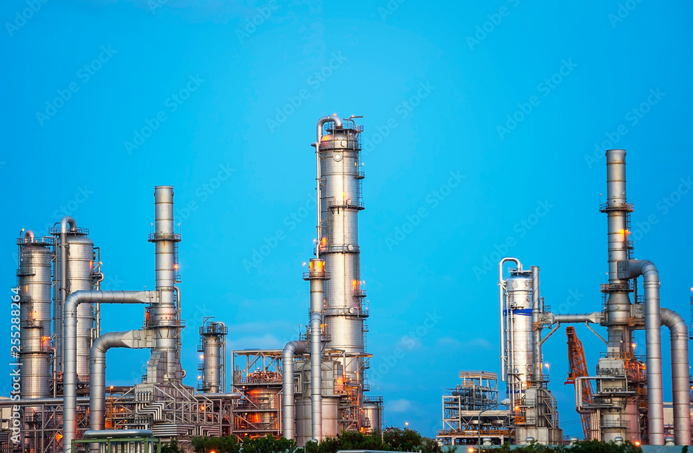 Petrochemical industrial plant