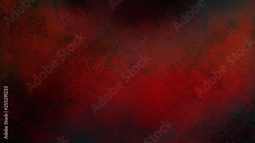 Red background with vintage texture. Old Christmas color background in distressed marbled style design with a textured grunge surface in an elegant luxury design.