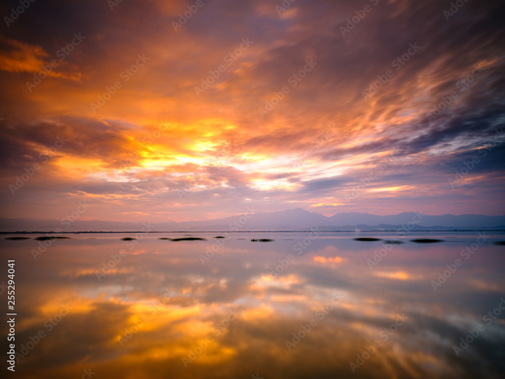 Fototapeta premium Sky and cloud background 