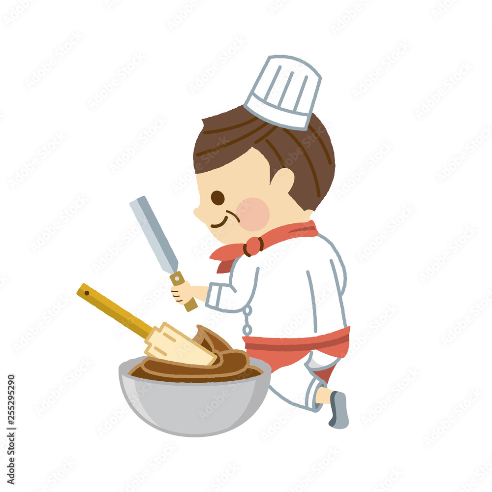 パティシエ　男性