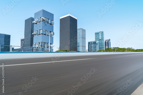 Urban Road  Highway and Construction Skyline