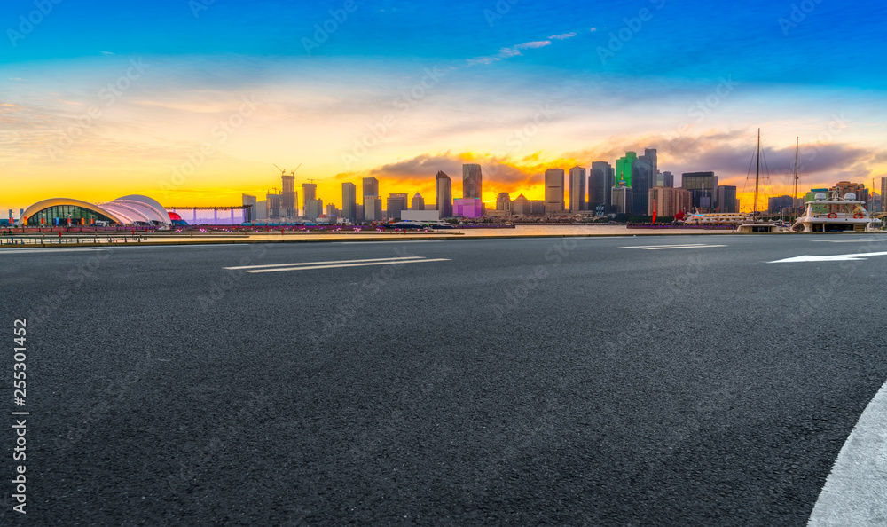 Urban Road, Highway and Construction Skyline.. Urban Road, Highway and Construction Skyline..