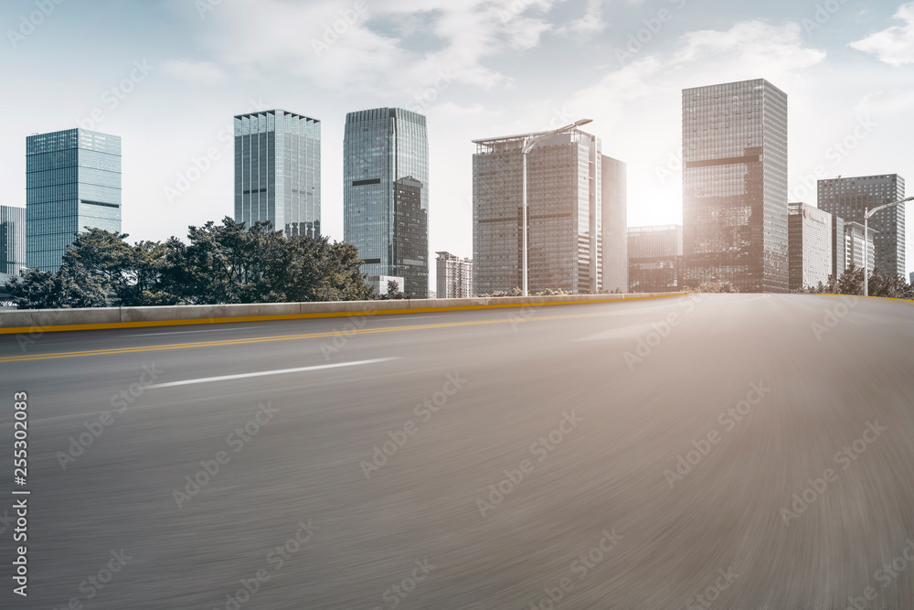 Urban Road, Highway and Construction Skyline Urban Road, Highway and Construction Skyline