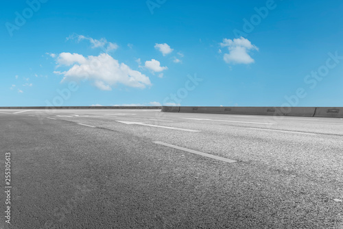 Wallpaper Mural Road surface and sky cloud landscape.. Torontodigital.ca