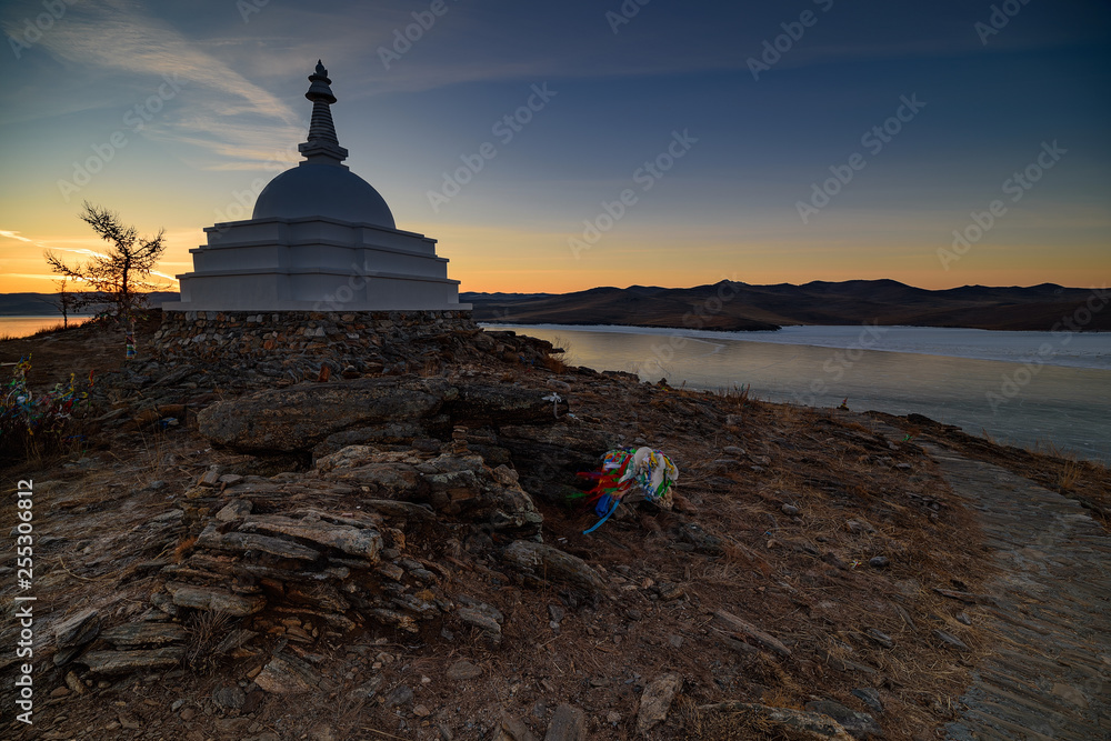 buddhist stupa of enlightenment