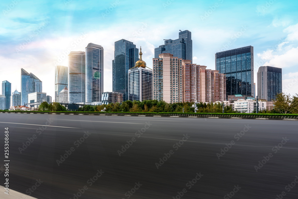 Urban Road, Highway and Construction Skyline..