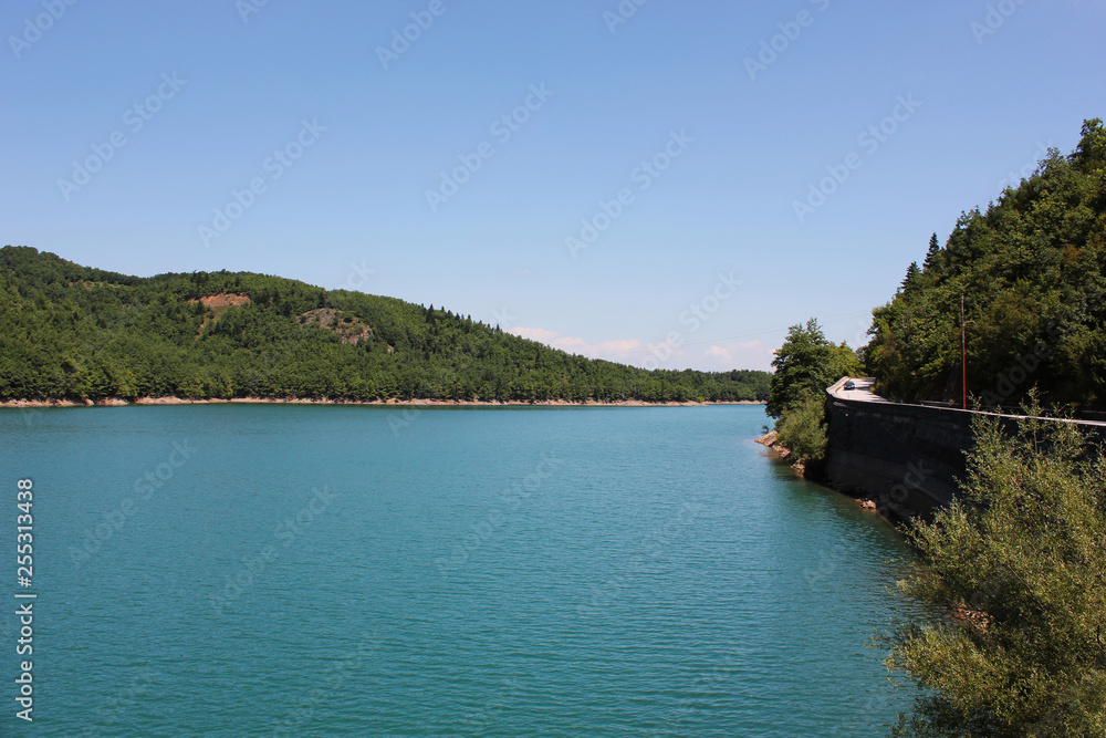 Artificial Lake Plastira of Karditsa central Greece Europe Artificial Lake Plastira of Karditsa central Greece Europe