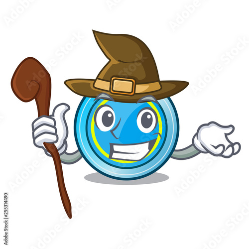 Witch frisbee toys in the character shape