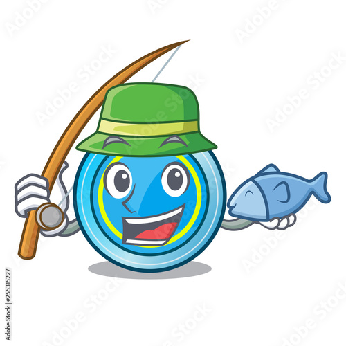 Fishing frisbee toys in the character shape
