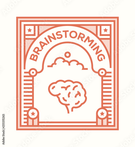 BRAINSTORMING ICON CONCEPT © relif