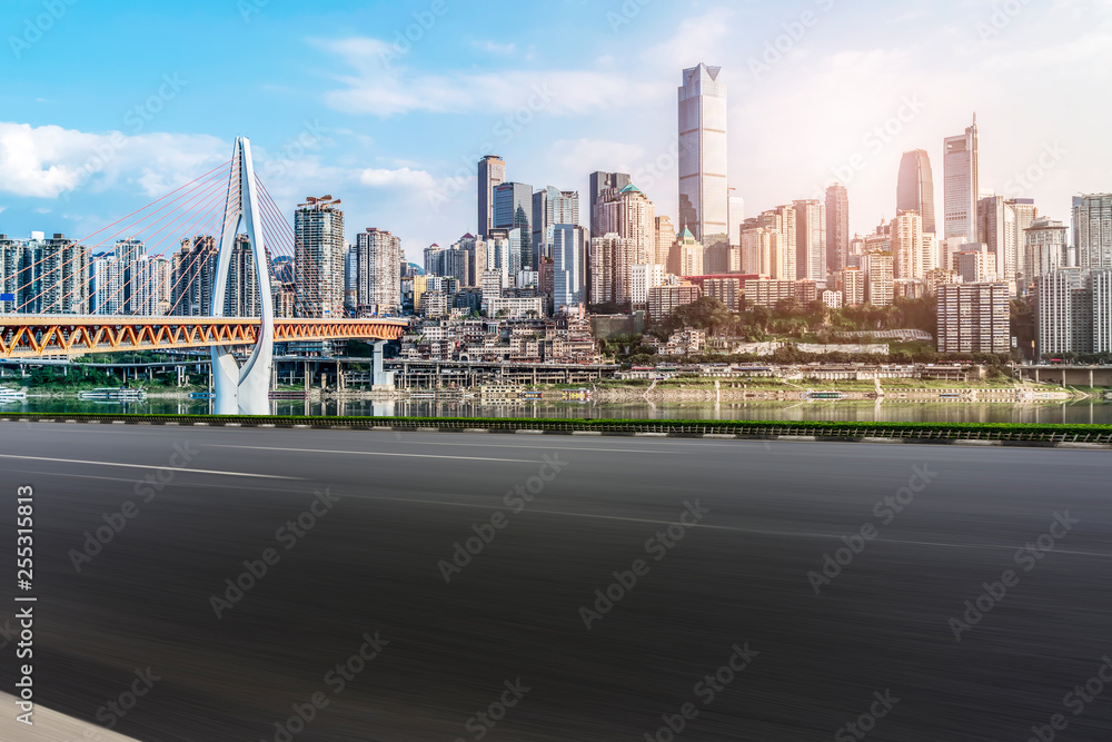 Urban Road, Highway and Construction Skyline Urban Road, Highway and Construction Skyline