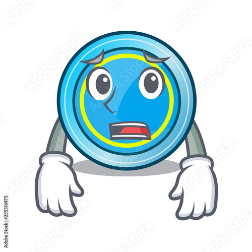 Afraid frisbee toys in the character shape