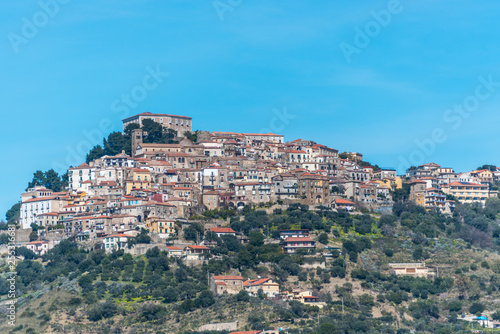 Hilltop Medieval Village in Southern Italy