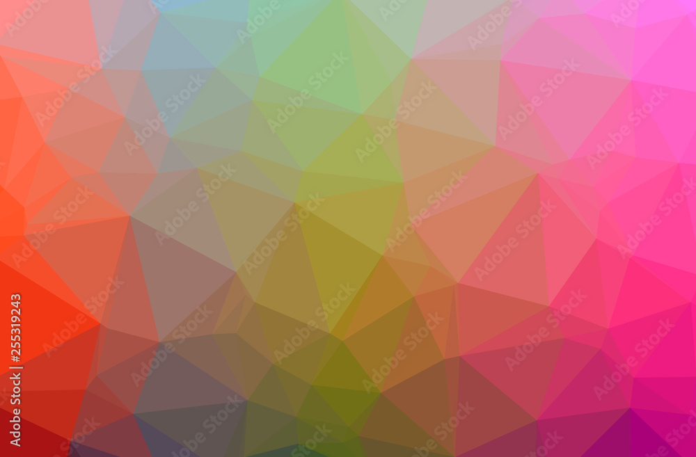 Illustration of abstract Green, Red horizontal low poly background. Beautiful polygon design pattern. Illustration of abstract Green, Red horizontal low poly background. Beautiful polygon design pattern.