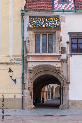 Entrance Gate to the Old Town Hall of Bratislava, Slovakia