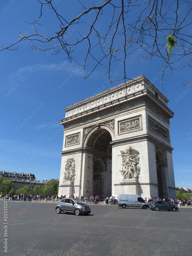 Fototapeta premium Paris Arc d'Triomphe