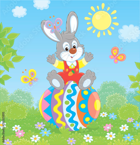 Little Easter Bunny sitting...