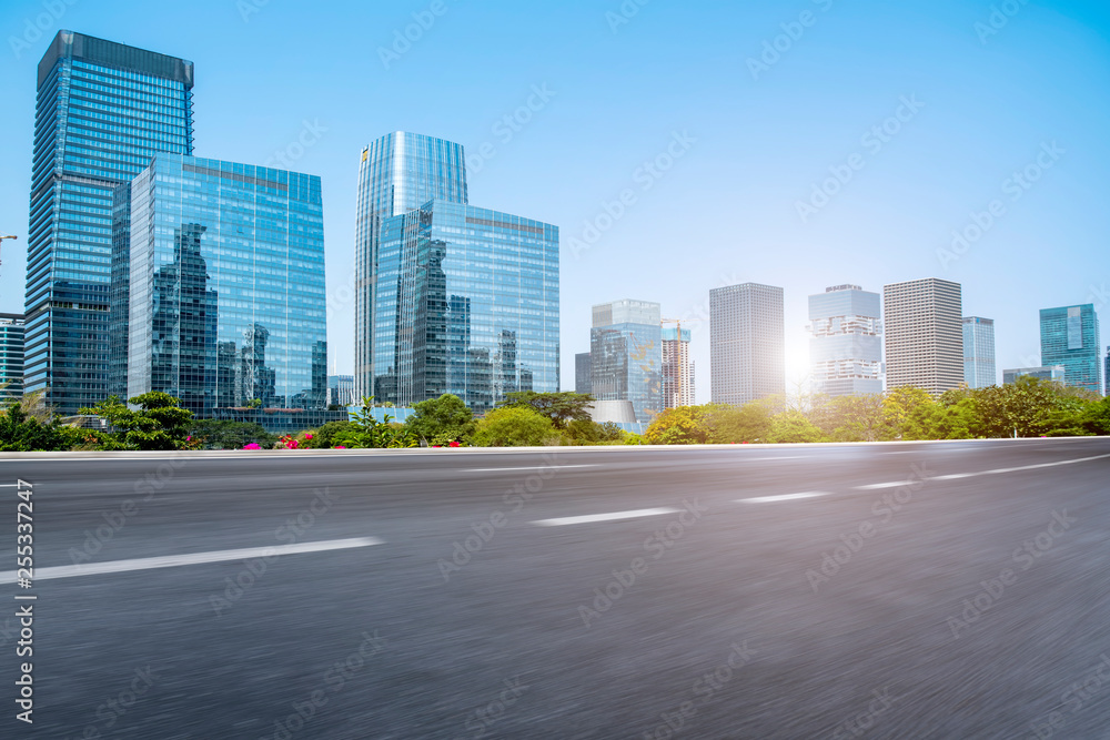 Urban Road, Highway and Construction Skyline Urban Road, Highway and Construction Skyline
