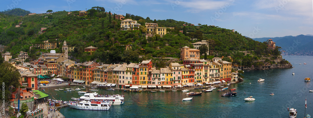 Portofino's view in Italy