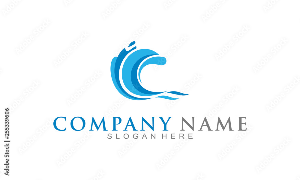 Water logo Water logo