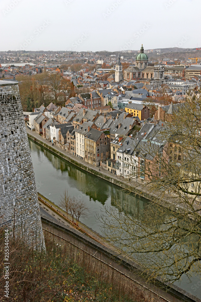 Namur, Belgium from the citadel
