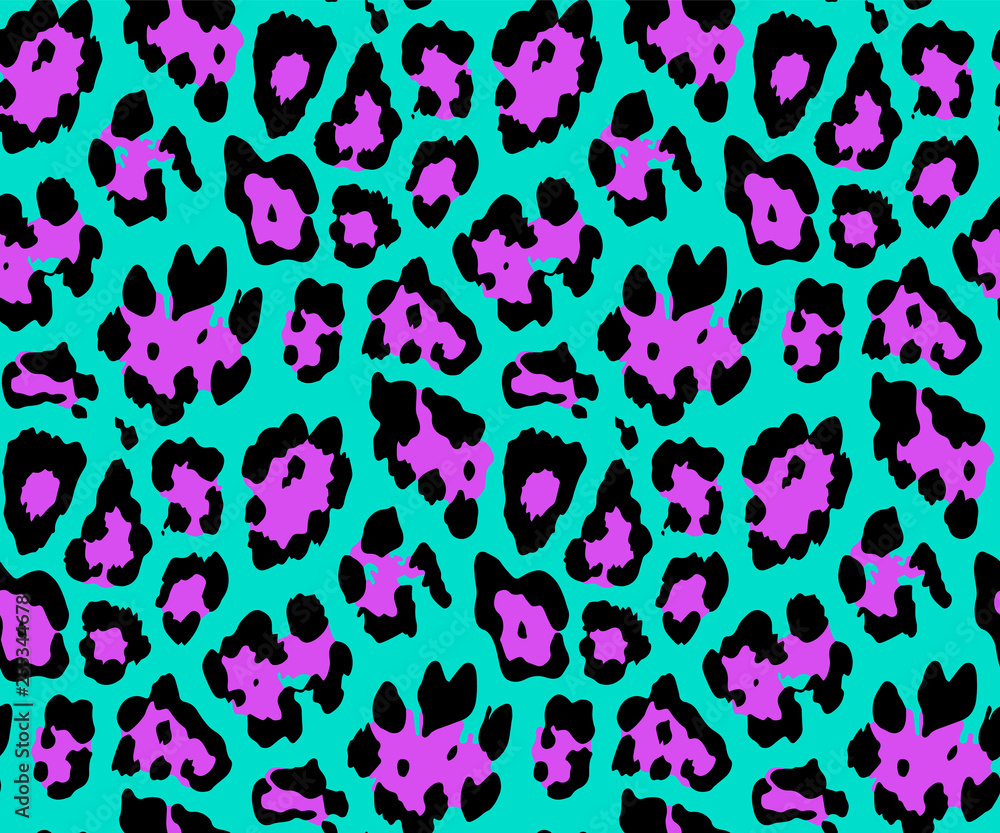 Leopard pattern design, vector illustration background. Leopard pattern design, vector illustration background.