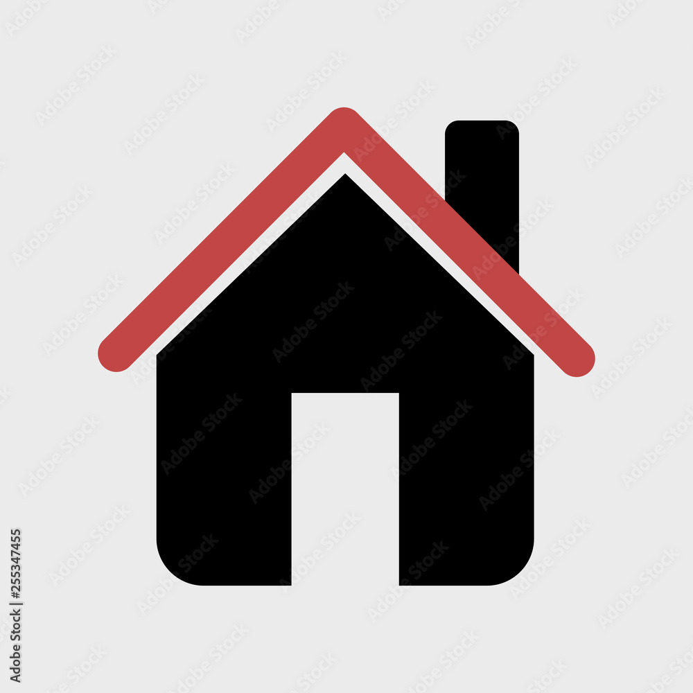 Home, house icon, flat icon - vector Home, house icon, flat icon - vector