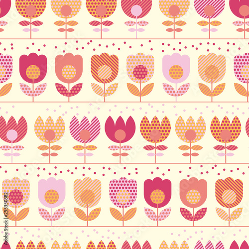Cute pastel rosy spring flo...