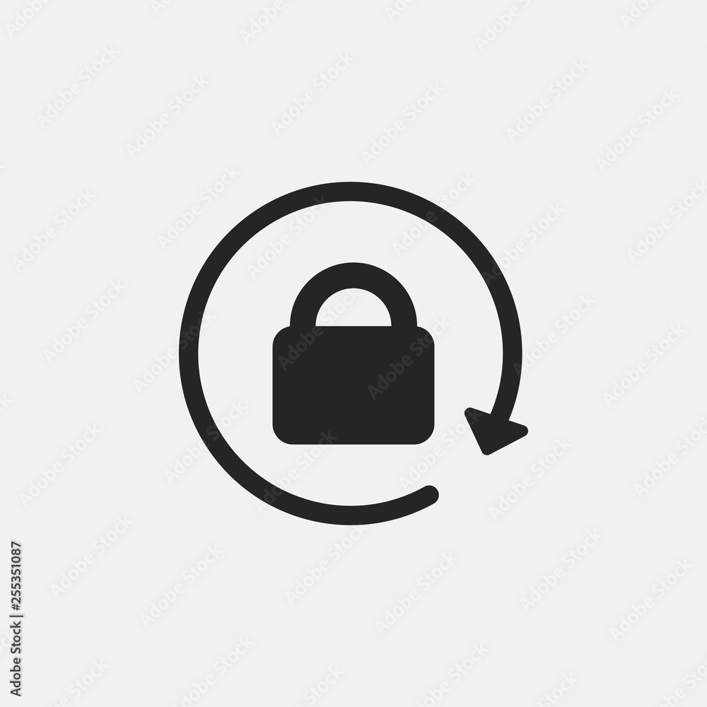 Lock icon, vector icon Lock icon, vector icon