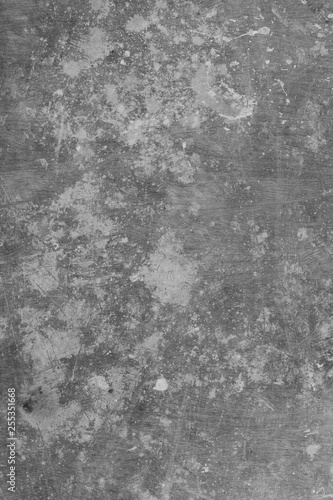 Wallpaper Mural Black and white photo of old scratched linoleum spattered with white paint. Grunge texture background. Background for design Torontodigital.ca